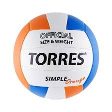  Мяч в/б Torres Simple Orange V32125 p.5 фото в интернет-магазине КАСКАД