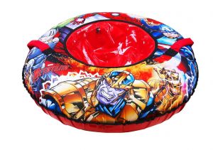  Детская игрушка тюбинг с рисунком ТА-100/1 Marvel мстители фото в интернет-магазине КАСКАД