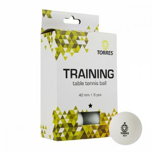  Шарик для настольного тенниса Torres Training 1* фото в интернет-магазине КАСКАД