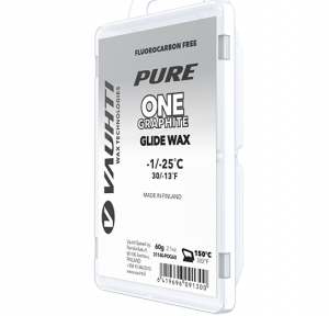  Мазь скольжения Vauhti Pure One Graphite -1/-25 60гр. фото в интернет-магазине КАСКАД