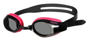  Очки для плавания  Arena Zoom X-Fit дымчатые линзы розово-черная оправа 9240459 фото в интернет-магазине КАСКАД