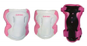  Комплект защиты Larsen Pink р.М фото в интернет-магазине КАСКАД
