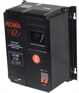  Стабилизатор Ресанта СПН-5400 фото в интернет-магазине КАСКАД