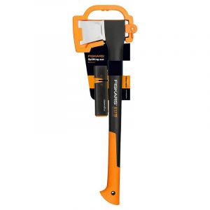 Топор колун X17 Fiskars + точилка 1020182,129050 фото в интернет-магазине КАСКАД
