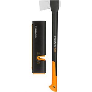  Топор колун X21-L Fiskars + точилка фото в интернет-магазине КАСКАД