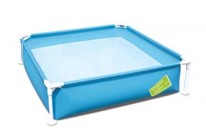  Каркасный бассейн BestWay 122*122*30.5 см, арт. 56217 BW фото в интернет-магазине КАСКАД