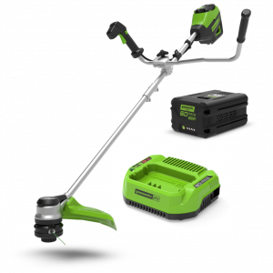  Электротриммер аккумуляторный GreenWorks GD60BCB (2108407UB)  фото в интернет-магазине КАСКАД