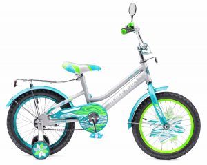  Велосипед 14" Black Aqua Lady KG1415 фото в интернет-магазине КАСКАД
