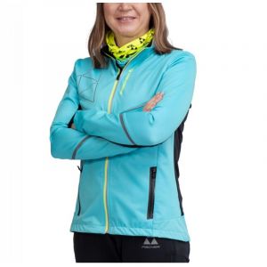  Разминочная куртка женская Fischer Softshell Light бирюзовый GR8208-400 р. (42) фото в интернет-магазине КАСКАД