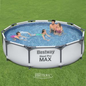  Каркасный бассейн BestWay Steel Pro Max 305х76см арт.56406 BW фото в интернет-магазине КАСКАД