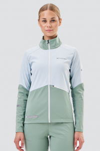  Разминочная куртка NordSki  Pro 2.0  pearl blue/ice mint W размер L (42) фото в интернет-магазине КАСКАД