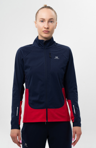  Разминочная куртка NordSki Race dark blue/hunter W M (40) фото в интернет-магазине КАСКАД
