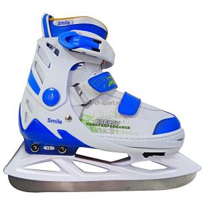  Коньки раздвижные Smile boy р. (35-38) фото в интернет-магазине КАСКАД