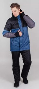  Утепленная куртка NordSki Casual black/denim размер L (50) (D2) фото в интернет-магазине КАСКАД