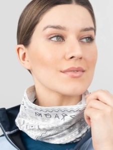  Бафф Moax Tista warm (белый принт) SW46805-00025P (C4) фото в интернет-магазине КАСКАД