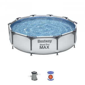  Каркасный бассейн BestWay Steel Pro Max 305х76см арт.56408 BW фото в интернет-магазине КАСКАД