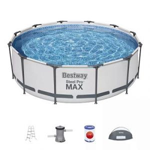  Каркасный бассейн BestWay Steel Pro Max 366х100см арт.5619N BW фото в интернет-магазине КАСКАД
