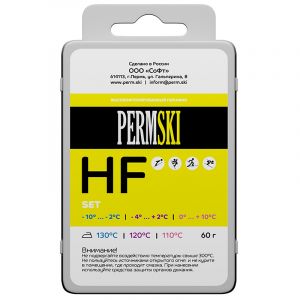  Мазь скольжения Permski HF -10/-2 40гр.  высокофторированная фото в интернет-магазине КАСКАД