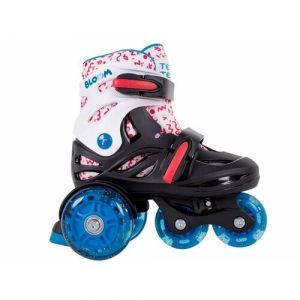 Роликовые коньки TT Bloom blue р. 26-30 фото в интернет-магазине КАСКАД