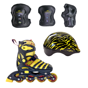  Роликовые коньки TT Maya Set (защита+шлем) р. 30-33 фото в интернет-магазине КАСКАД