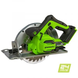  Пила дисковая GreenWorks GD24CS (1500907) Solo фото в интернет-магазине КАСКАД