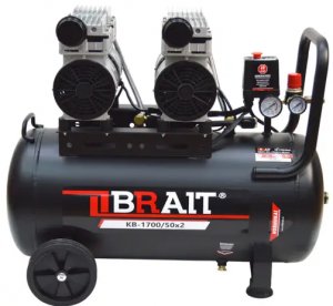  Компрессор Brait KВ-1700/50*2 фото в интернет-магазине КАСКАД