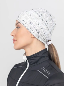  Шапка Moax Tista Pony Tail (белый) SW46804-00025P фото в интернет-магазине КАСКАД