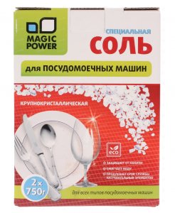  Соль для посудомоечных машин Magic Power MP-2030 1,5кг фото в интернет-магазине КАСКАД