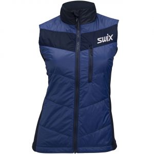 Жилет Swix Surmount Primaloft W темно-синий S 12277-75100 фото в интернет-магазине КАСКАД