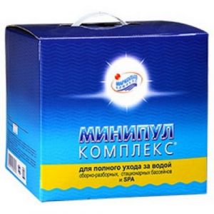 Комплексный препарат полный уход за бассейном Минипул комплекс М22 фото в интернет-магазине КАСКАД