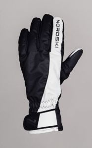  Перчатки Nordski Jr. Arctic black/cream membrane размер 5-L (D2) фото в интернет-магазине КАСКАД
