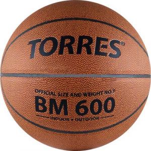 Мяч б/б Torres BM600 р.7 синтетическая кожа B32027 фото в интернет-магазине КАСКАД