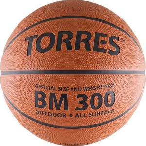  Мяч б/б Torres BM300 р.5 резина B02015 фото в интернет-магазине КАСКАД