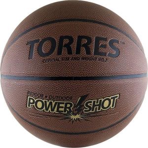  Мяч б/б Torres Power shot р.7 B32087 фото в интернет-магазине КАСКАД