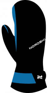  Варежки Nordski Arctic black/aquamarine membrane размер 6-2XS (D1) фото в интернет-магазине КАСКАД