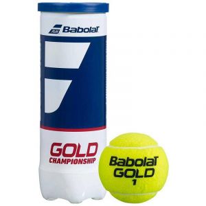  Мяч теннисный Bobolat Gold Championship 3B 501084 фото в интернет-магазине КАСКАД