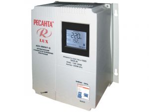  Стабилизатор Ресанта АСН-5000Н/1-Ц Lux фото в интернет-магазине КАСКАД
