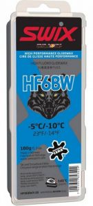  Мазь скольжения HF6BWX Black -5/-10 180гр. Swix высокофторированная фото в интернет-магазине КАСКАД