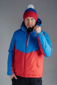 Утепленная куртка NordSki Kids Montana blue/red рост 110 (E3) фото в интернет-магазине КАСКАД