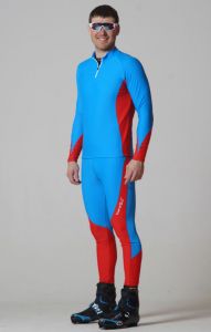  Гоночный костюм NordSki  Jr Active blue/red  размер 158 (А2) фото в интернет-магазине КАСКАД