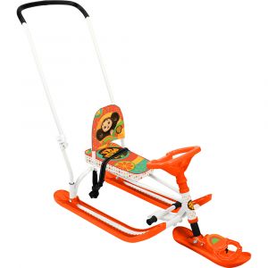 Снегокат Ника Twiny 2 TW2+/ЧБ1 чебурашка фото в интернет-магазине КАСКАД