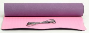  Коврик для йоги "Eco Yoga mat" 173*610*5 фото в интернет-магазине КАСКАД