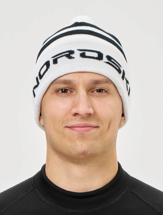 Шапка NordSki Winter black/white (C3)