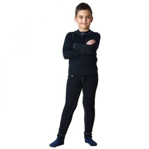  Комплект термобелья Nordski Kids Warm black рост 110 фото в интернет-магазине КАСКАД