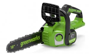  Пила цепная аккумуляторная GreenWorks GD24CS30 (2007007) фото в интернет-магазине КАСКАД