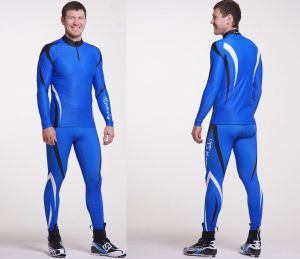  Гоночный костюм NordSki  Jr Premium blue/black  размер 146 (А2) фото в интернет-магазине КАСКАД