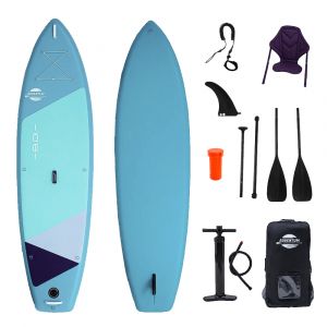  SUP доска надувная Gladiator Adventum 10.8 teal фото в интернет-магазине КАСКАД