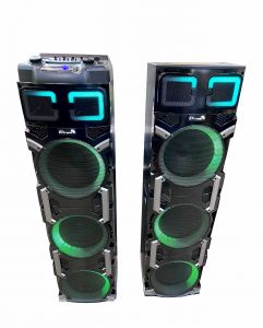  Колонка 10" (30-22 CRAZY BOX) динамик 6шт/10" комплект 2 колонки ELTRONIC с TWS фото в интернет-магазине КАСКАД