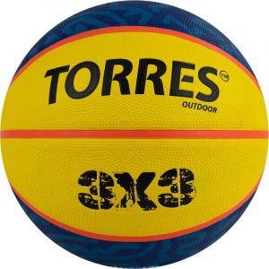  Мяч б/б Torres 3х3 Outdoor р.6 резина B022336 фото в интернет-магазине КАСКАД