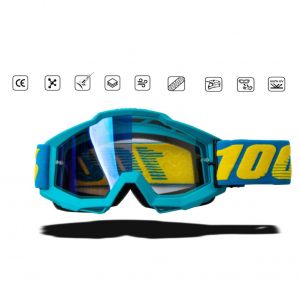 Очки Мотокросс 100% light blue frame фото в интернет-магазине КАСКАД